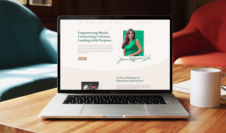 Jihane Kasshanna Dib Biography Website